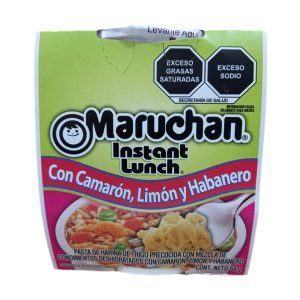 Sopas Maruchan Camarón Limón y Habanero 64g
