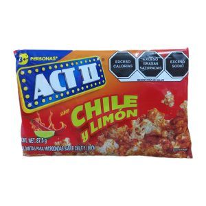 Palomitas ACII Chile y Limón 87.5g