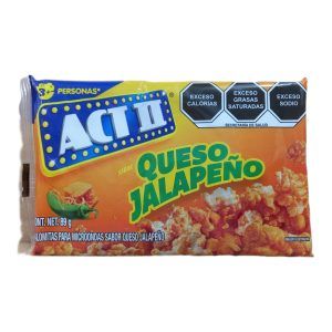 Palomitas ACTII Queso Jalapeño 89g