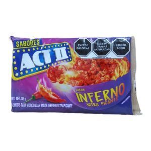 Palomitas ACTII Infierno Ultra Picante 88g