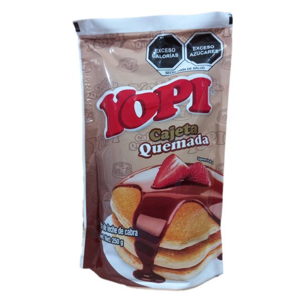 Cajeta Quemada Yopi 250g
