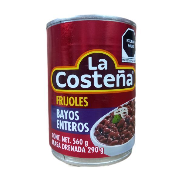 Frijoles Bayos Enteros la Costeña 560g