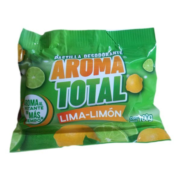 Pastilla Desodorante Aroma total Lima-Limón 100g