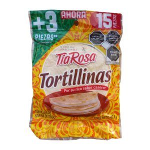 Tortillinas Tia Rosa 15 pzas