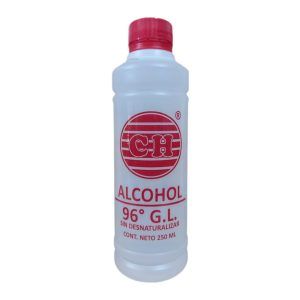 Alcohol rojo CH 250ml  96° G. L